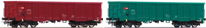 Set of 2 Gondola cars Eaos<br /><a href='images/pictures/Roco/224722.jpg' target='_blank'>Full size image</a>